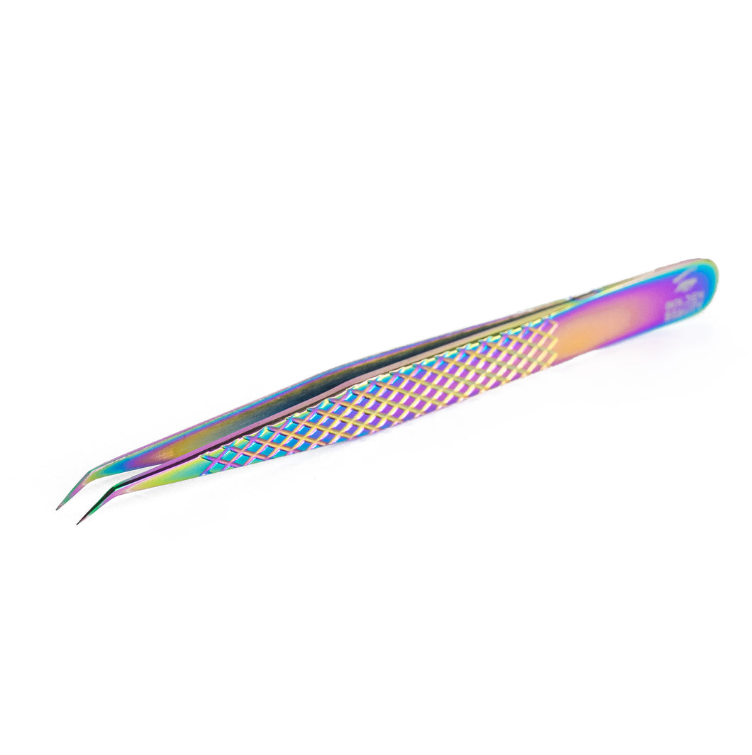 rainbow curved tweezer